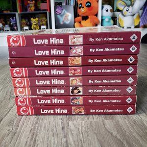 Love Hina Manga Vol 1-4, 10, 12-14